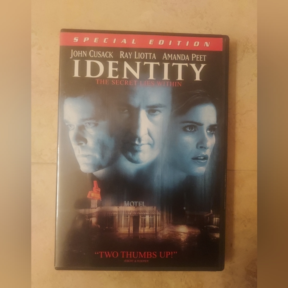 Identity (DVD, 2003, Special Edition) Pre-Owned Tested Working Great Condition